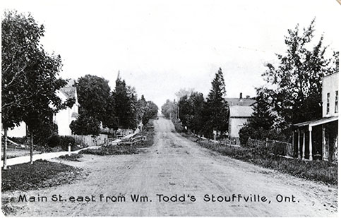 988.014.221 - Photo, Main Street, Stouffville, east from William Todd's